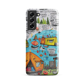 Camping Snap case for Samsung®