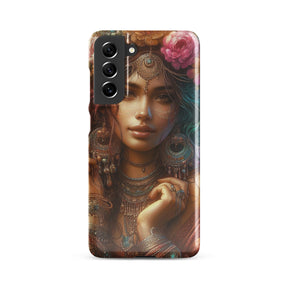 Whimsical Face Snap case for Samsung®