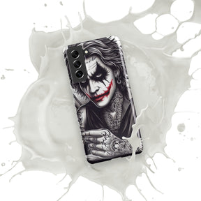 Joker Snap Case for Samsung with white splash design