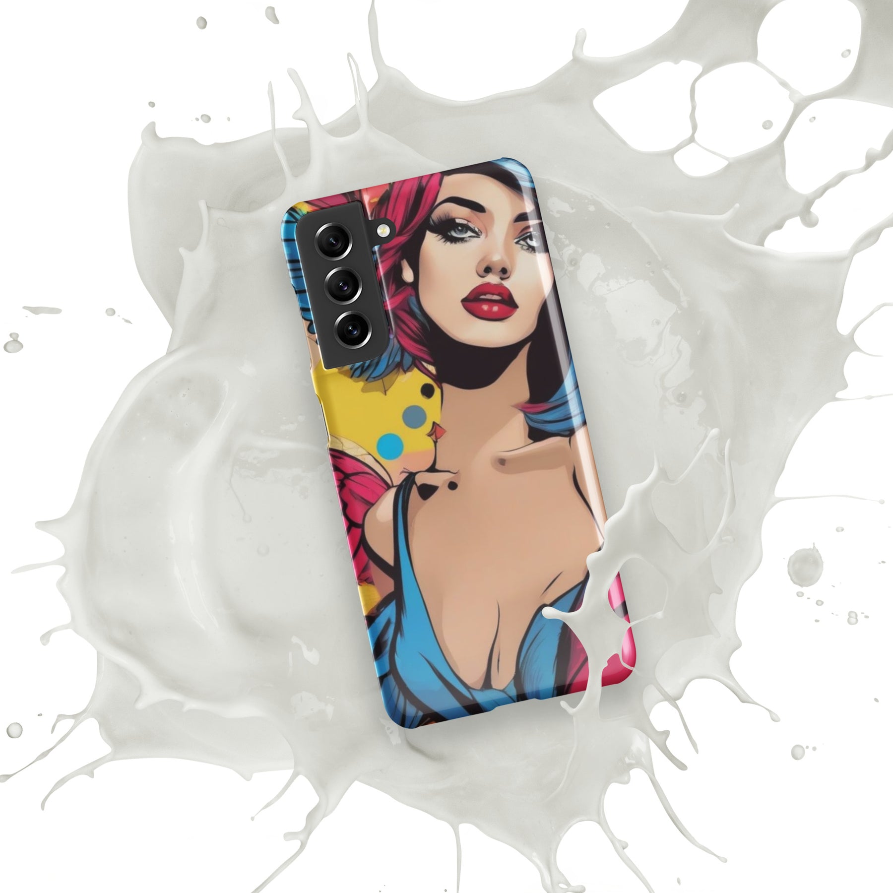 Illustrator girl Snap case for Samsung®