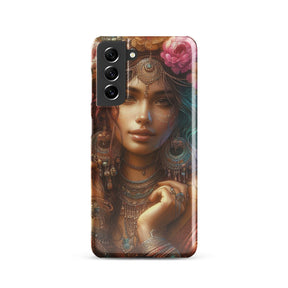 Whimsical Face Snap case for Samsung®