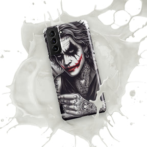 Joker Snap Case for Samsung with white splash design