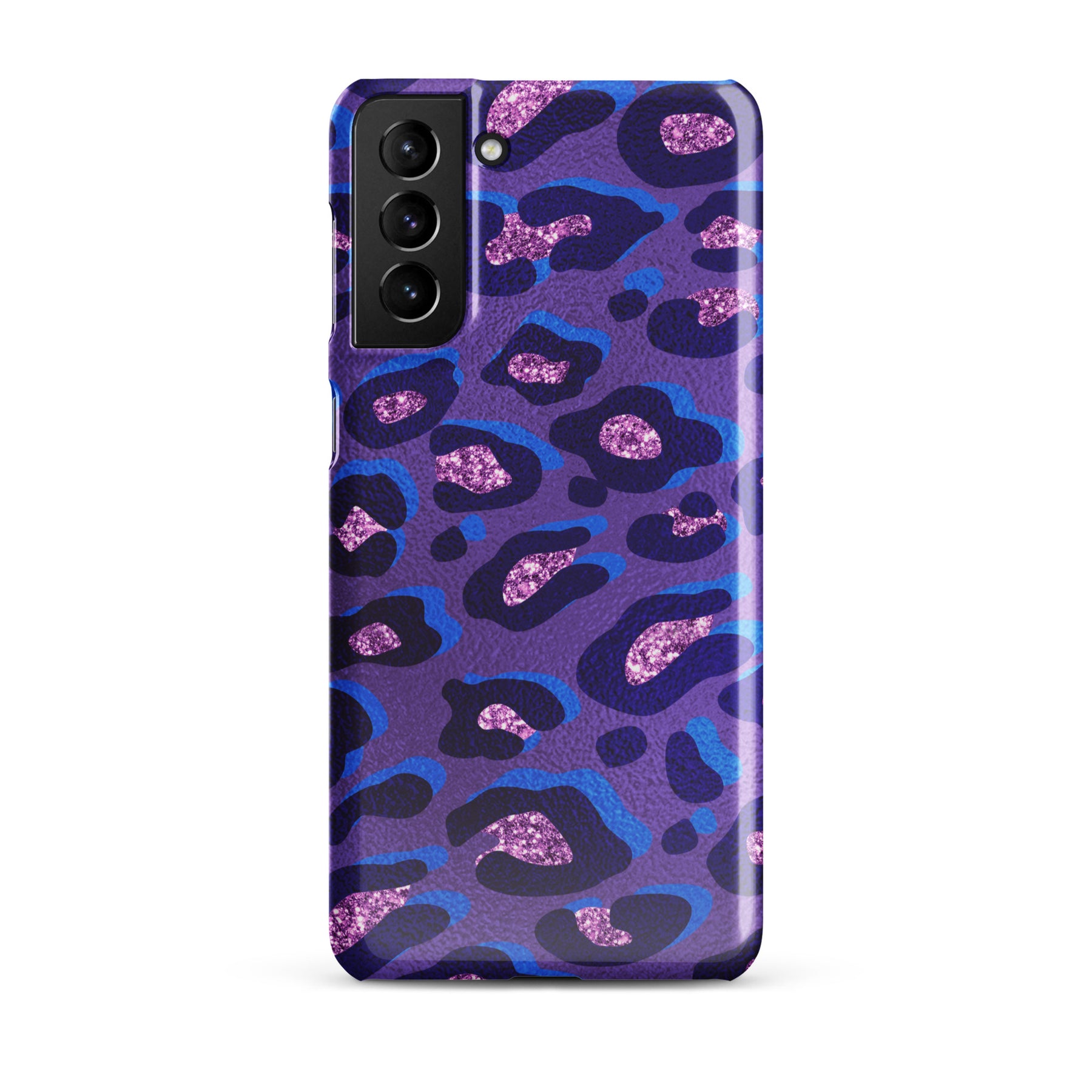 Purple Leopard Snap case for Samsung®