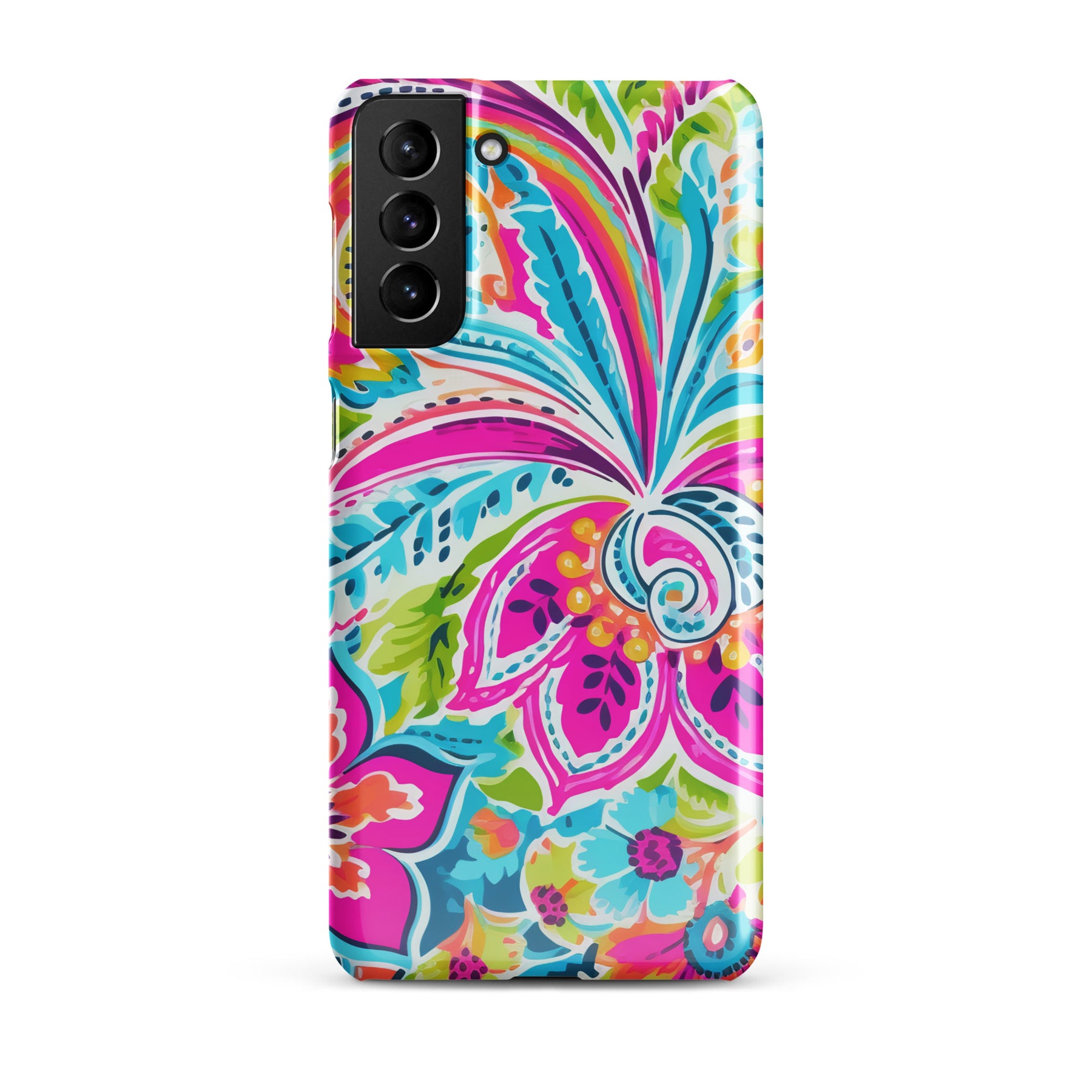 Colorful Flowers Snap case for Samsung®