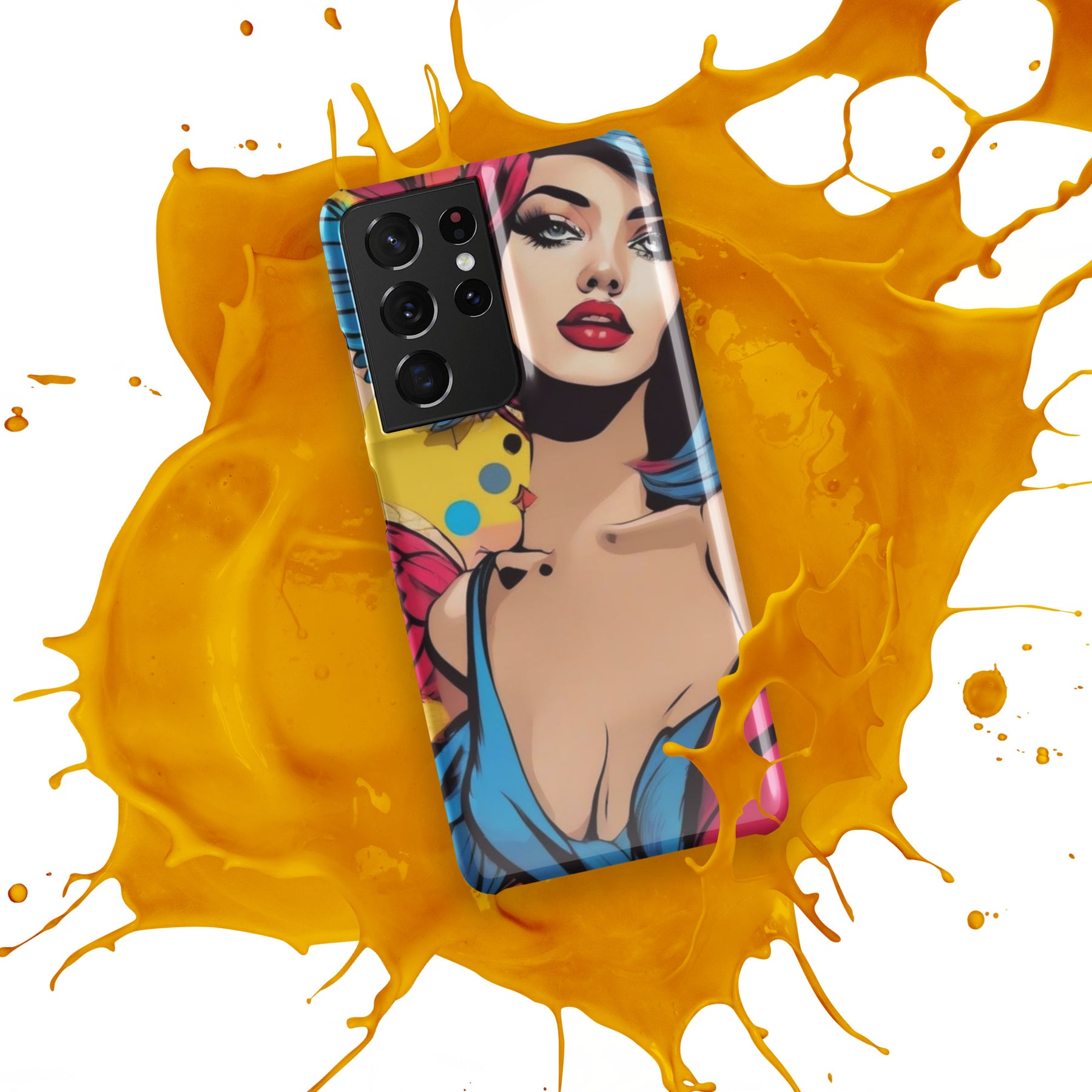 Illustrator girl Snap case for Samsung®