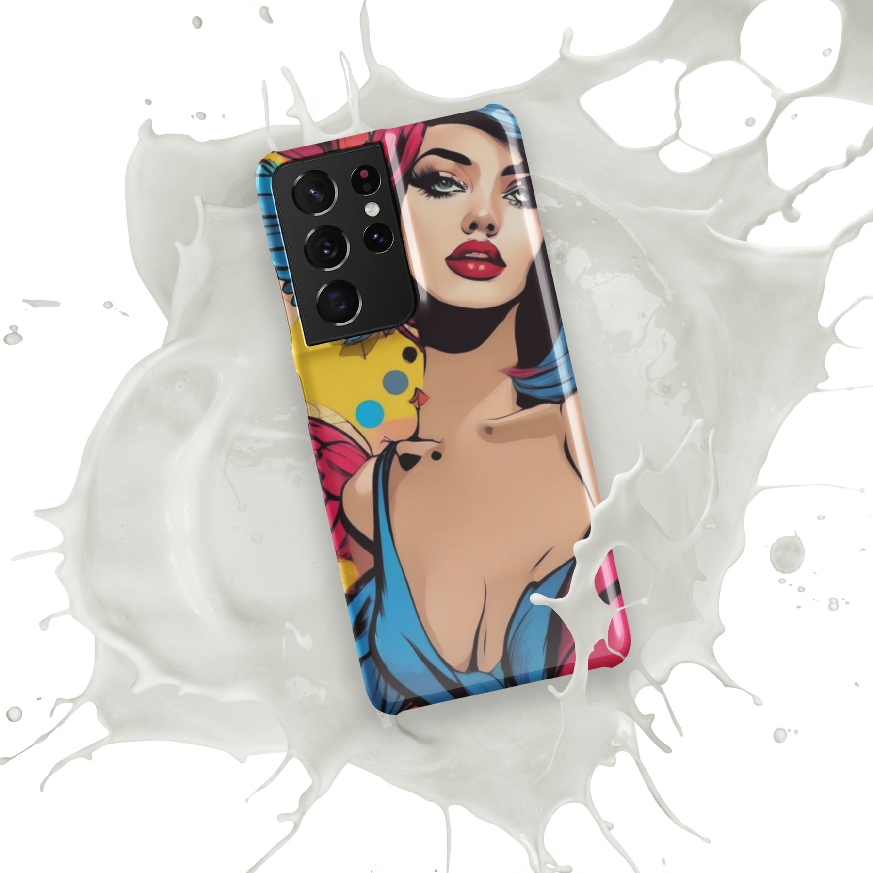 Illustrator girl Snap case for Samsung®