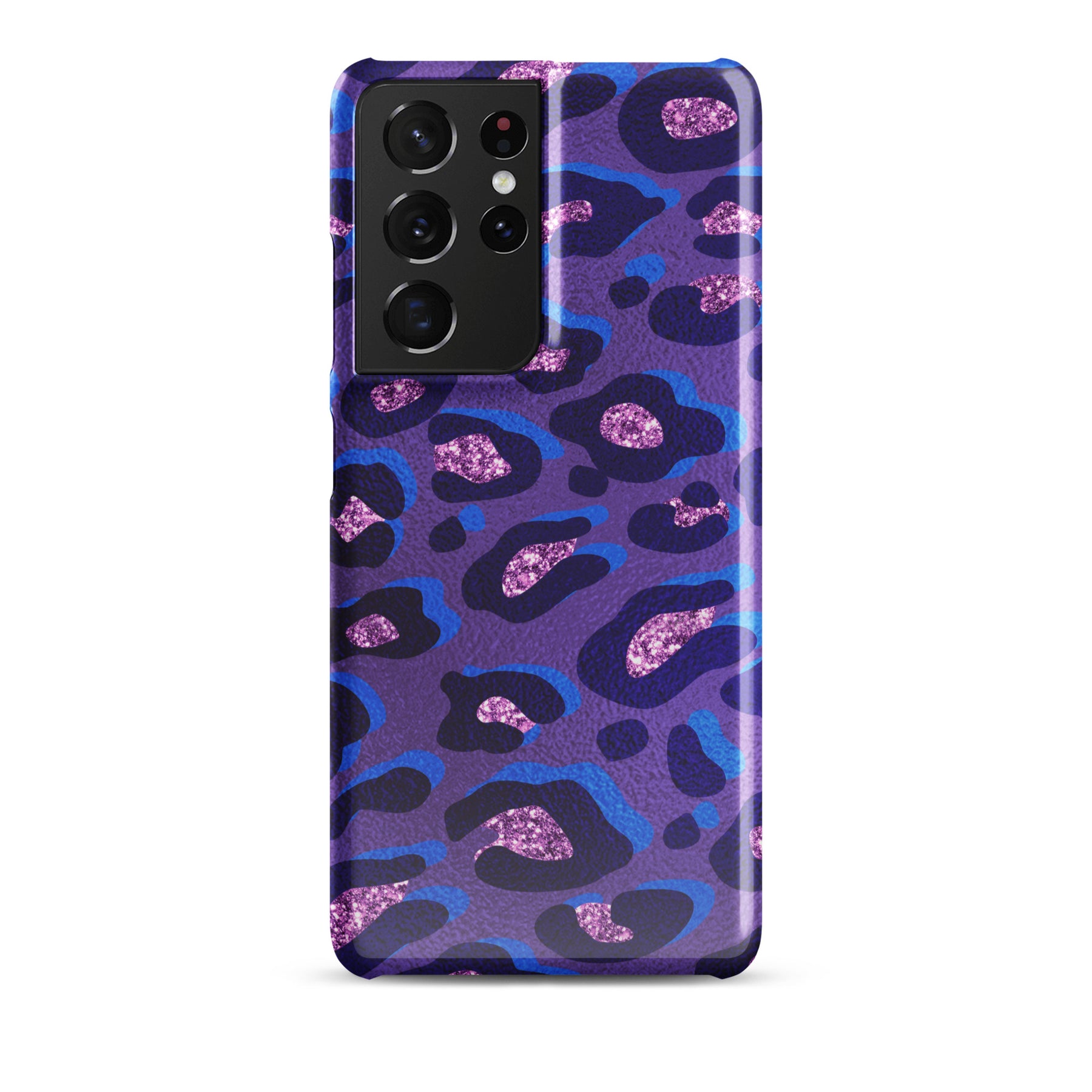 Purple Leopard Snap case for Samsung®