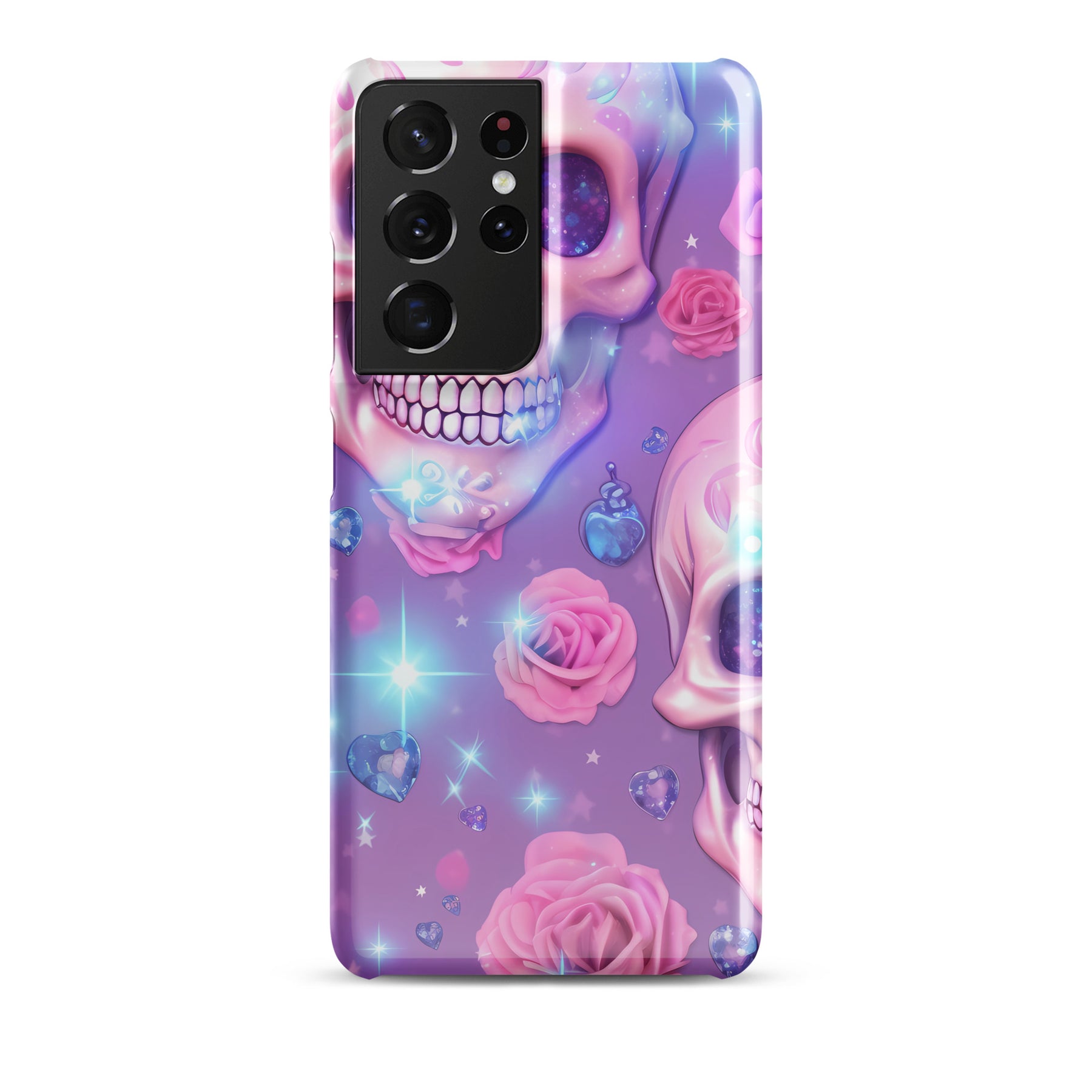 Pink Skull Snap case for Samsung®