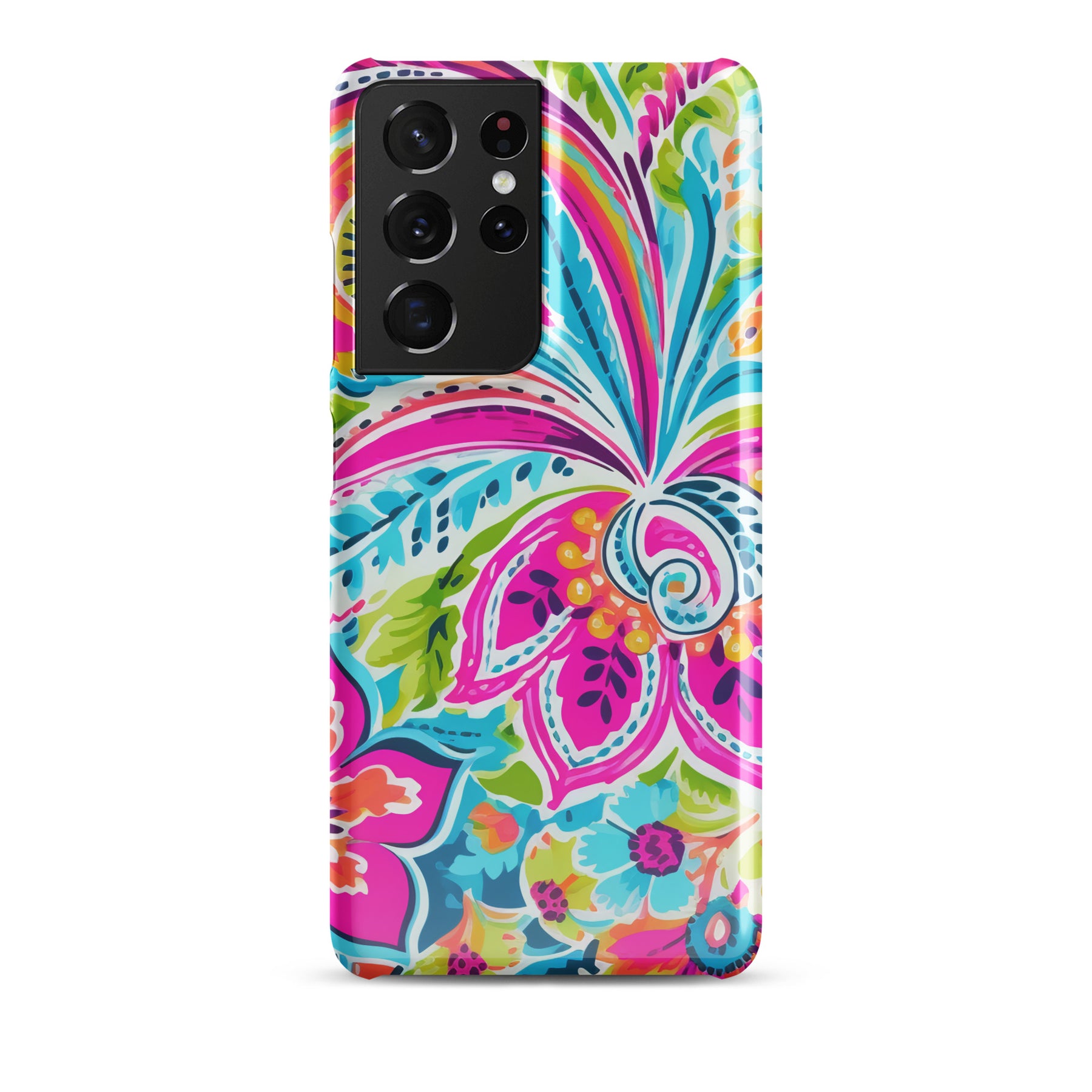 Colorful Flowers Snap case for Samsung®