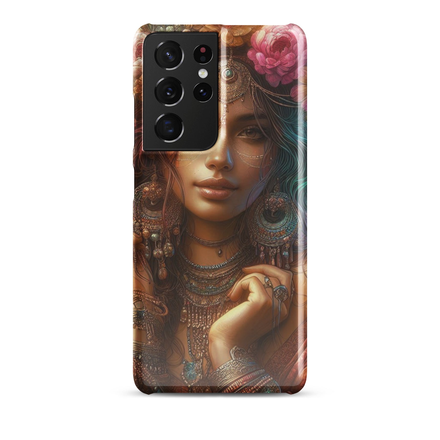 Whimsical Face Snap case for Samsung®