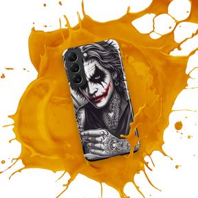 Joker Snap Case for Samsung with orange splash design