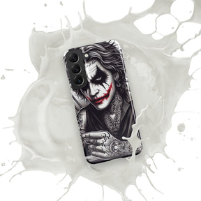 Joker Snap Case for Samsung with white splash design