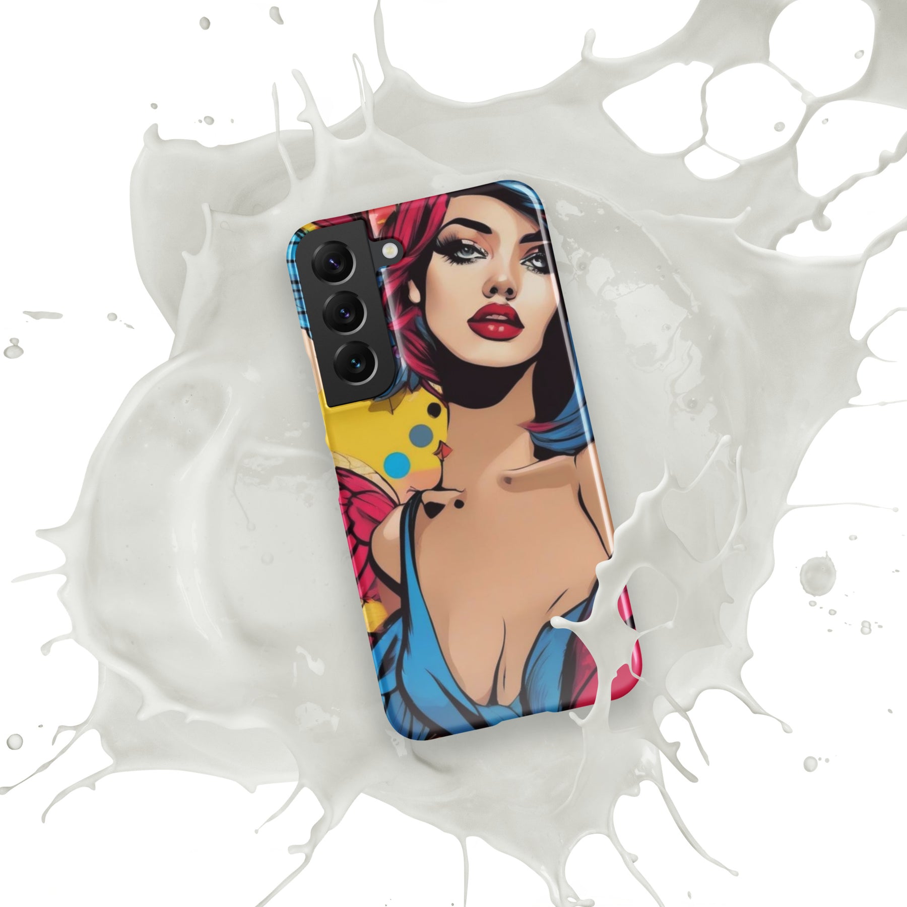 Illustrator girl Snap case for Samsung®