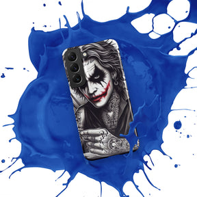 Joker Snap Case for Samsung with blue splash design