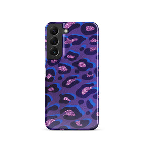 Purple Leopard Snap case for Samsung®