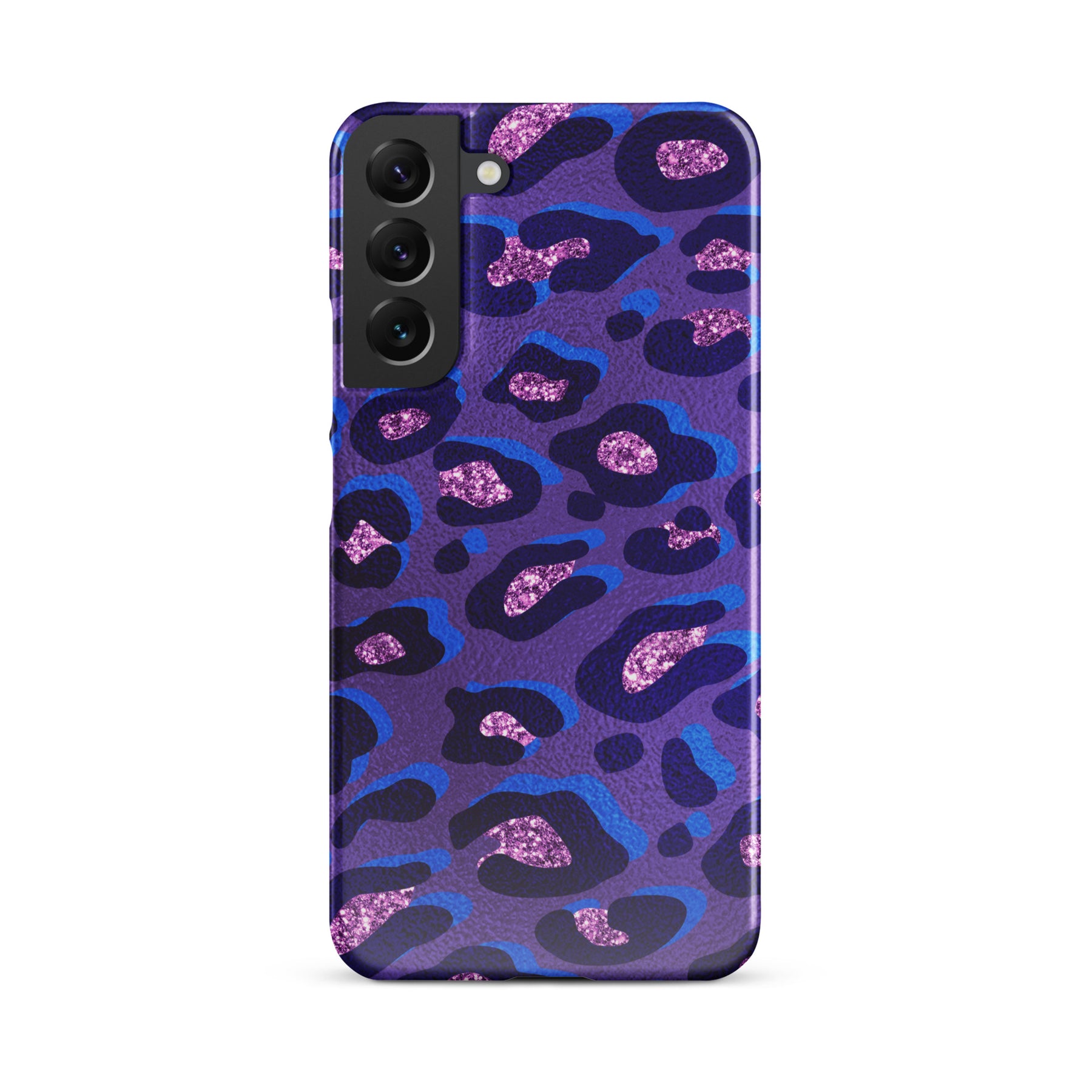 Purple Leopard Snap case for Samsung®