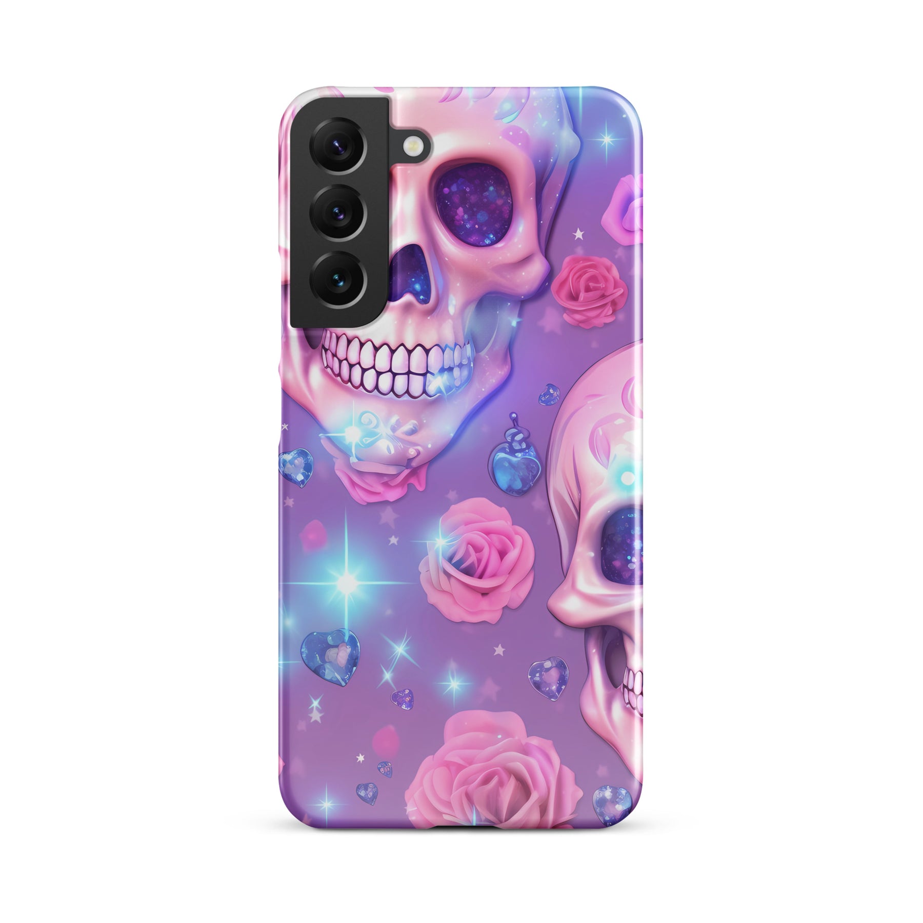 Pink Skull Snap case for Samsung®