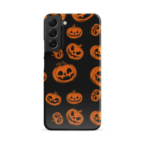 Pumpkin Face Snap case for Samsung®