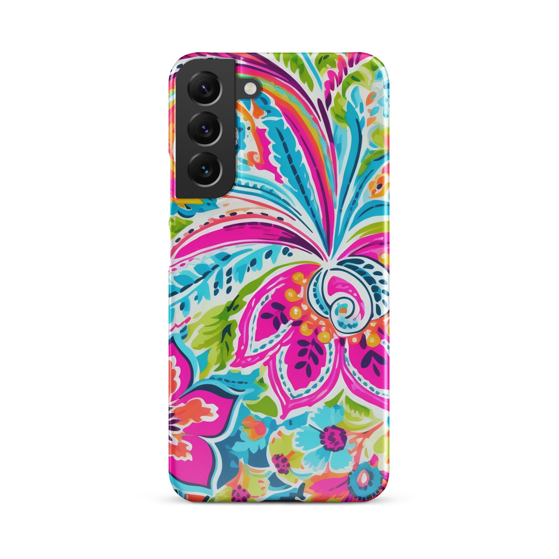 Colorful Flowers Snap case for Samsung®