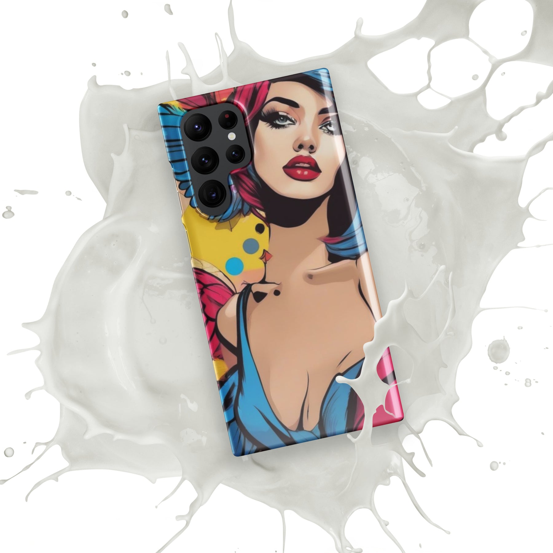 Illustrator girl Snap case for Samsung®