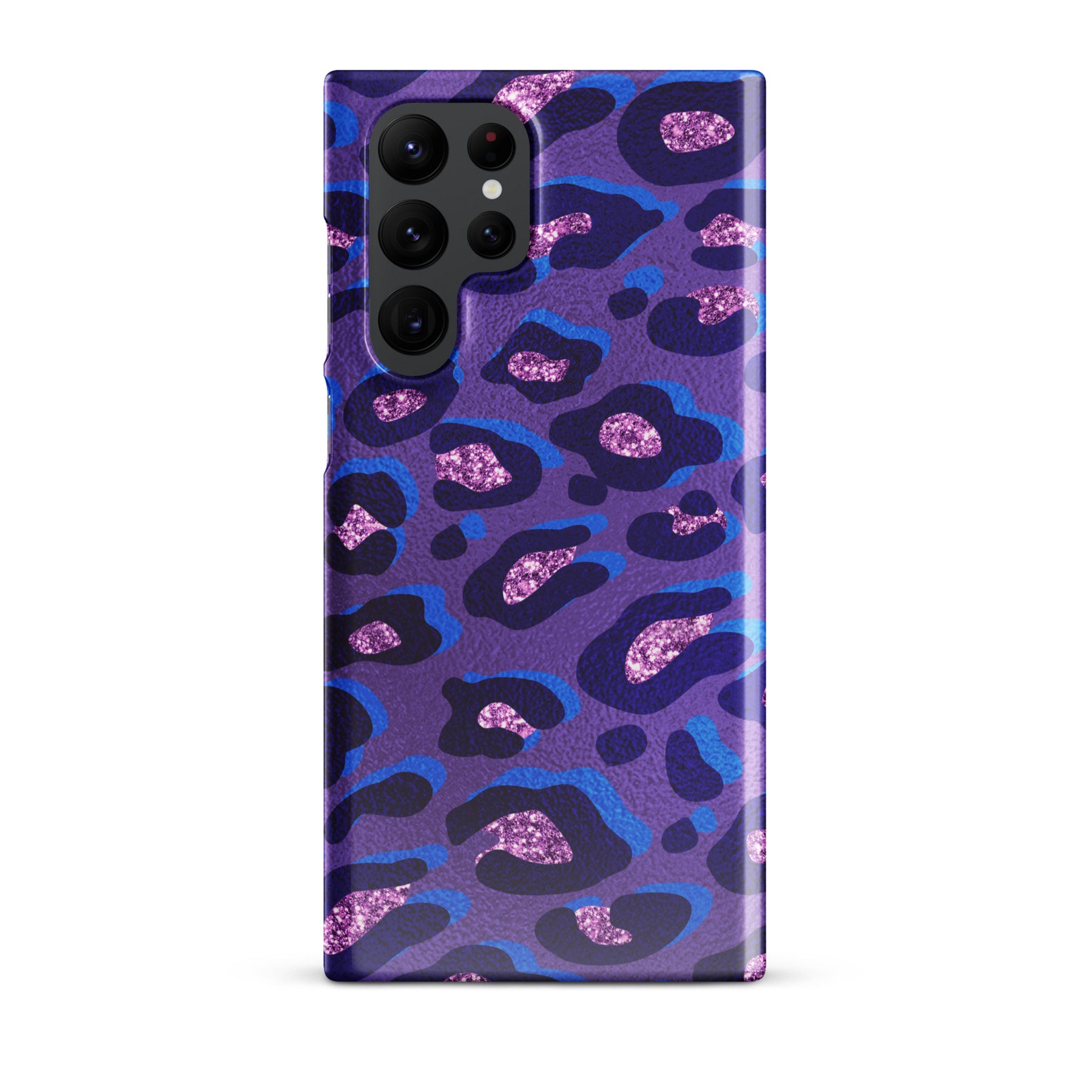 Purple Leopard Snap case for Samsung®