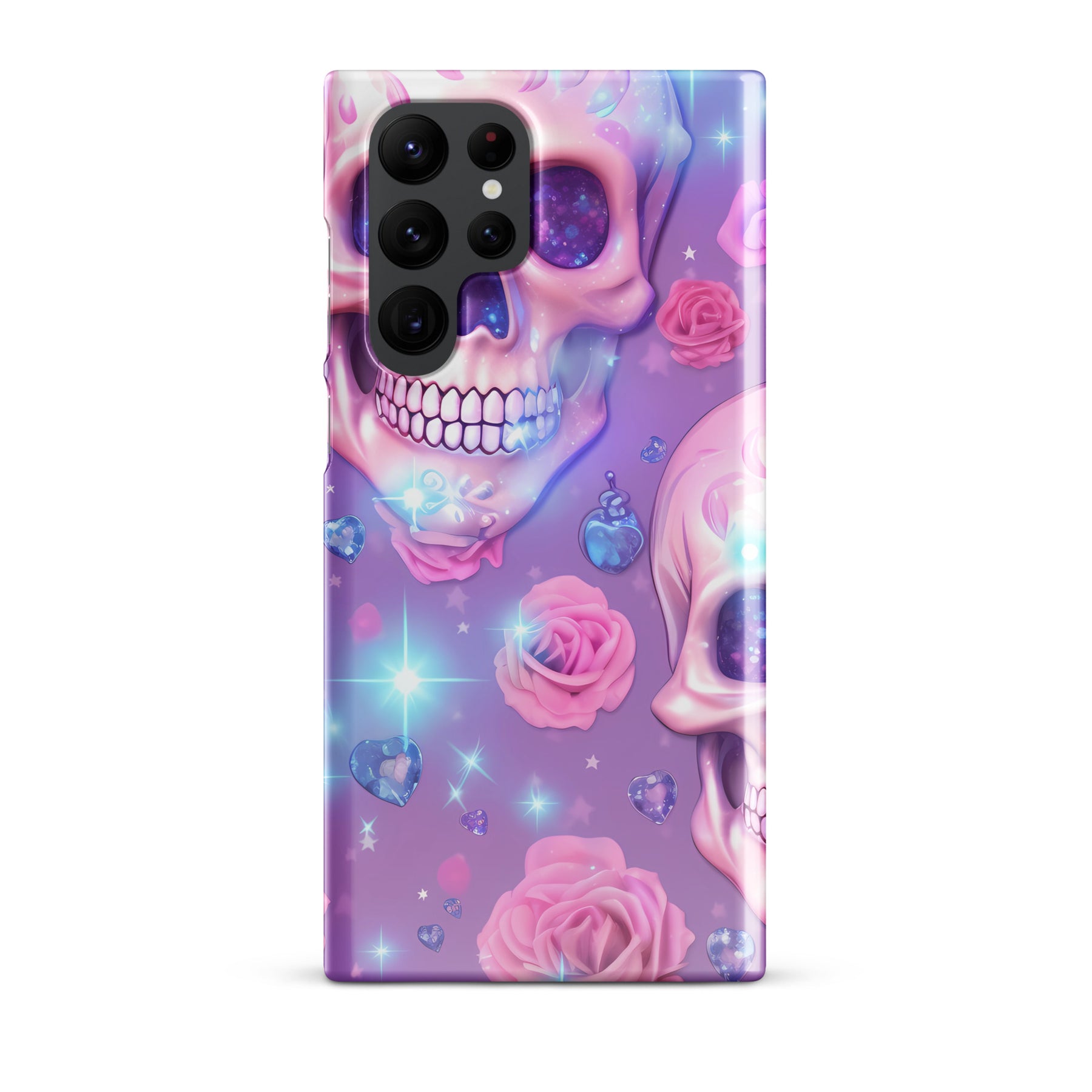 Pink Skull Snap case for Samsung®