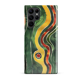 African-Motif #2 Snap case for Samsung®