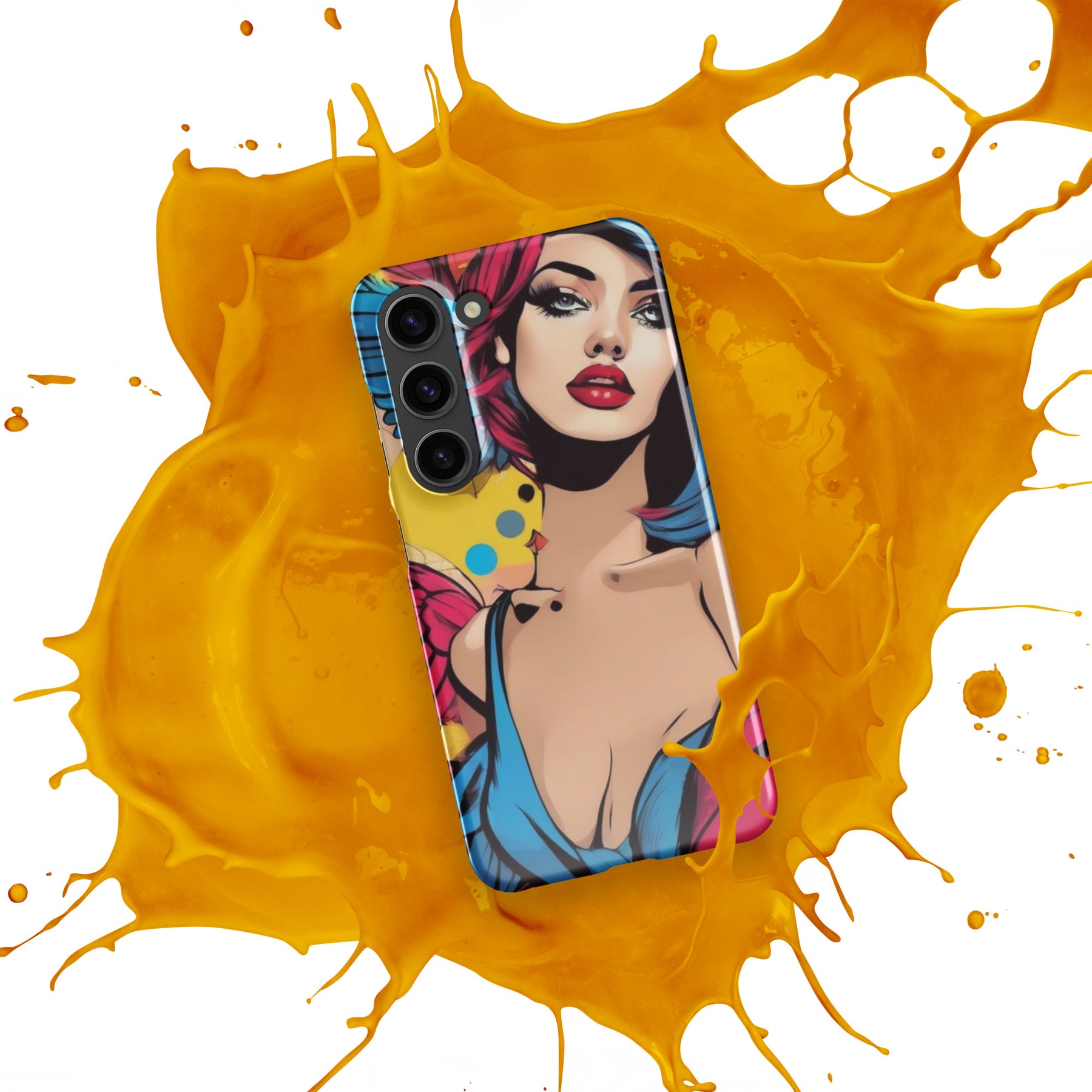 Illustrator girl Snap case for Samsung®