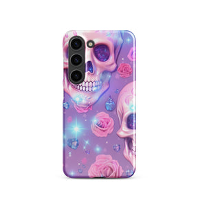 Pink Skull Snap case for Samsung®