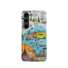 Camping Snap case for Samsung®