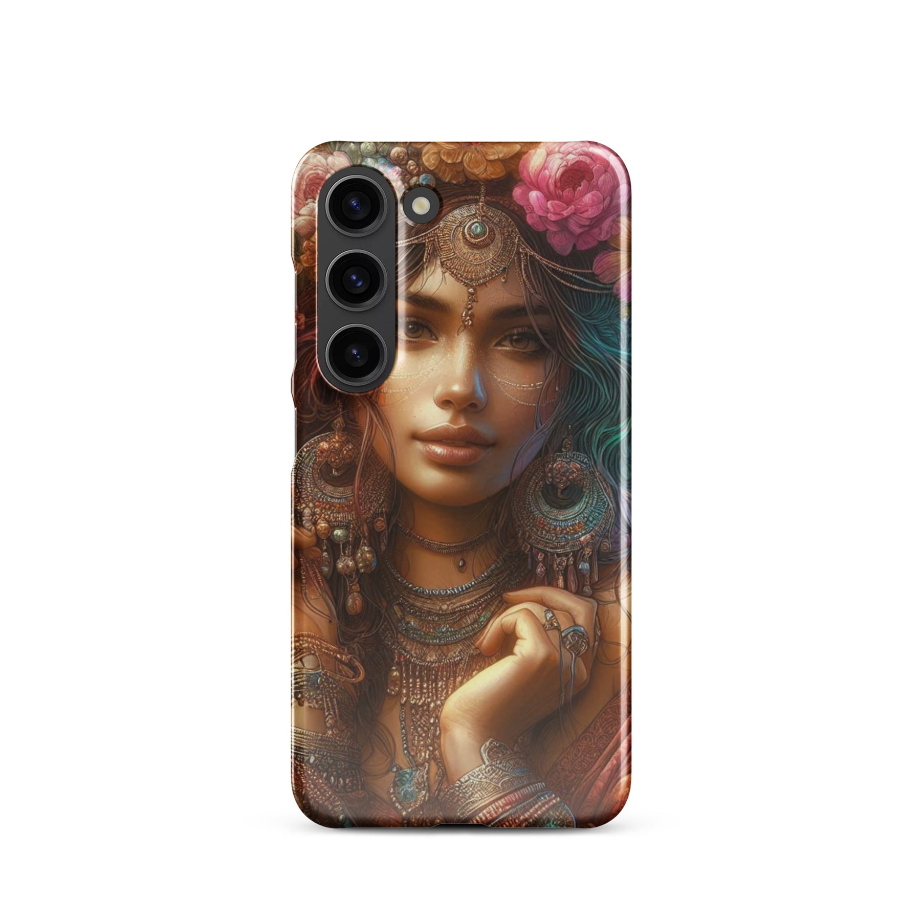 Whimsical Face Snap case for Samsung®