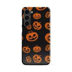 Pumpkin Face Snap case for Samsung®