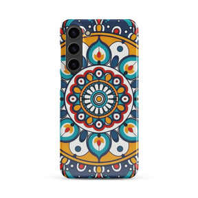 Blue Mandela Snap case for Samsung®