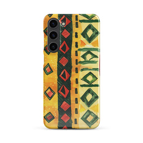 African-Motif Snap case for Samsung®