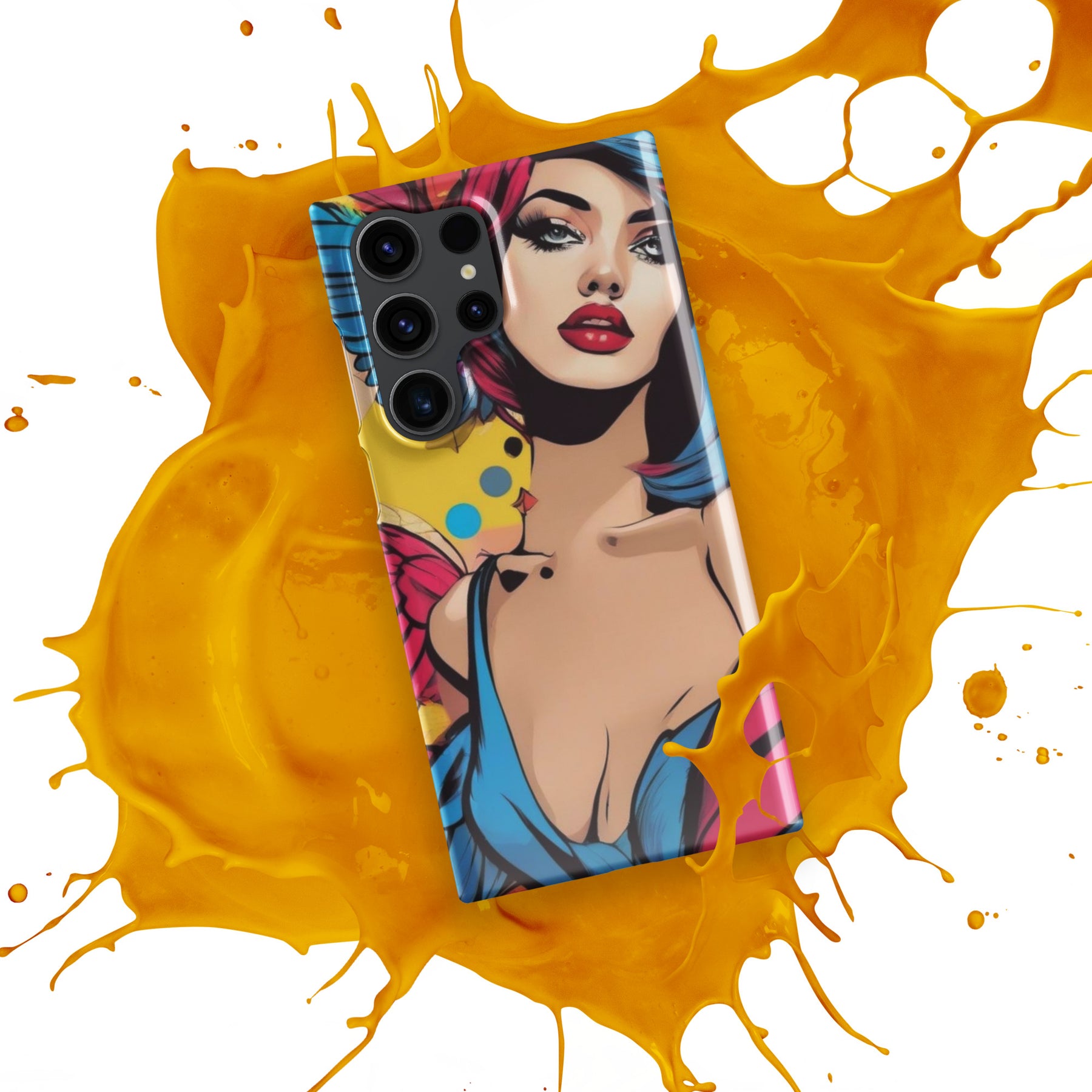 Illustrator girl Snap case for Samsung®