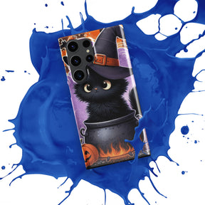 Spooky Black Cat Snap case for Samsung®