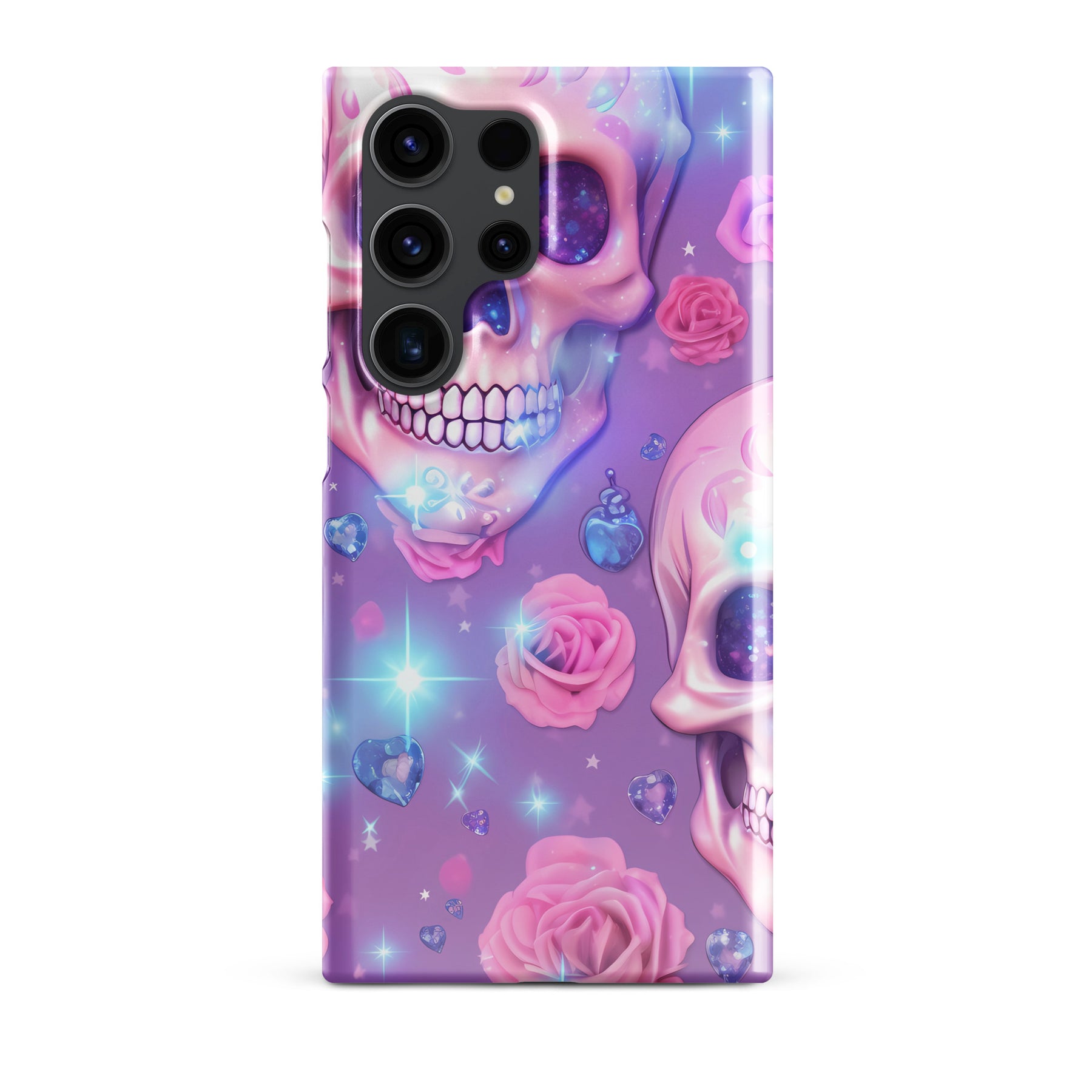 Pink Skull Snap case for Samsung®