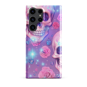 Pink Skull Snap case for Samsung®