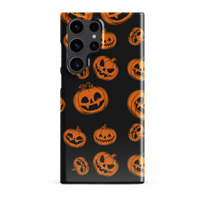 Pumpkin Face Snap case for Samsung®