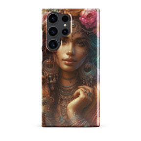 Whimsical Face Snap case for Samsung®