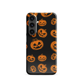 Pumpkin Face Snap case for Samsung®