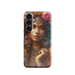 Whimsical Face Snap case for Samsung®