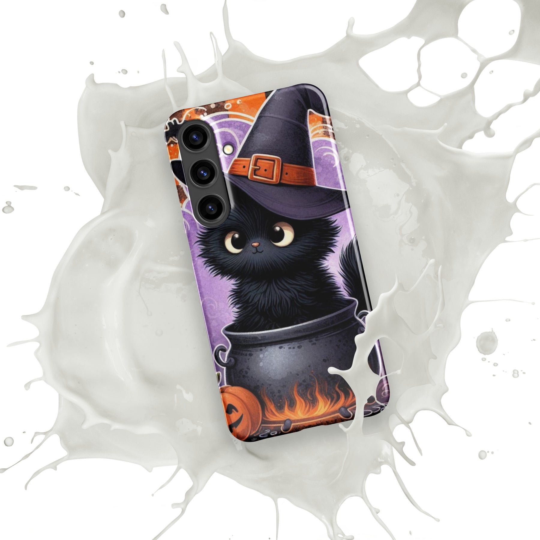 Spooky Black Cat Snap case for Samsung®