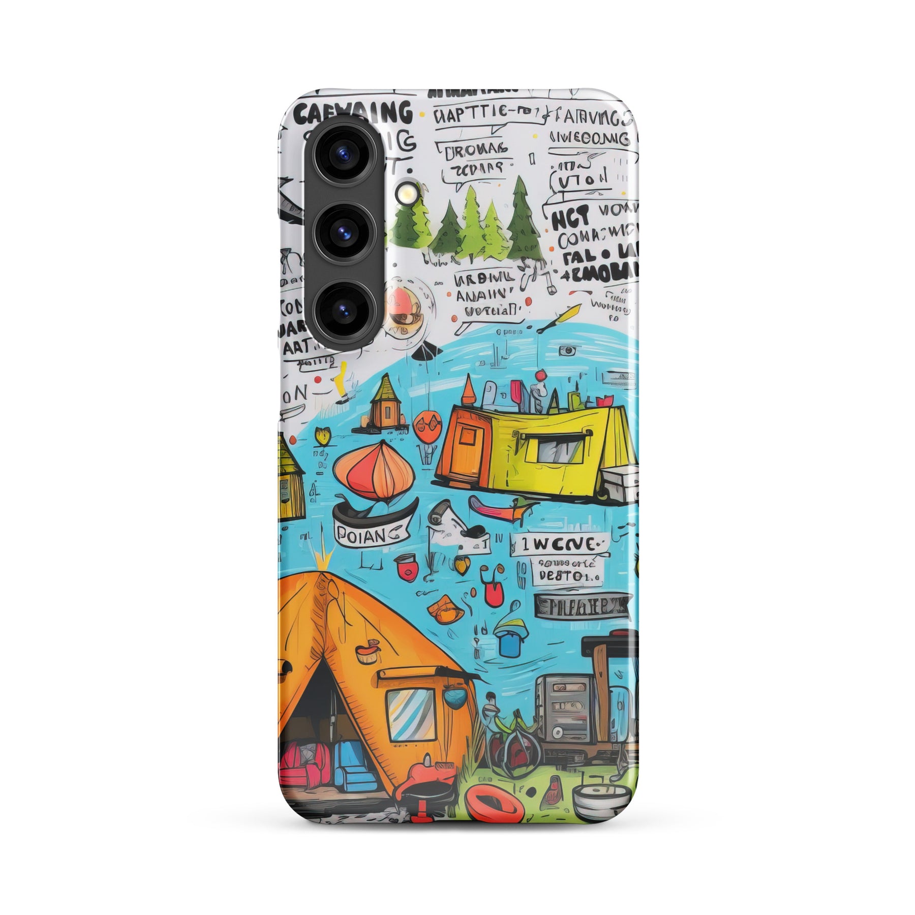 Camping Snap case for Samsung®