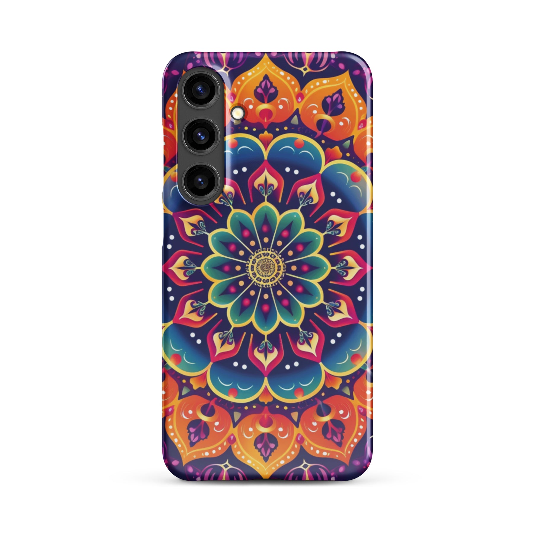 Purple Mandela Snap case for Samsung®