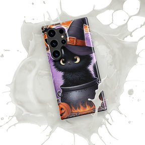 Spooky Black Cat Snap case for Samsung®