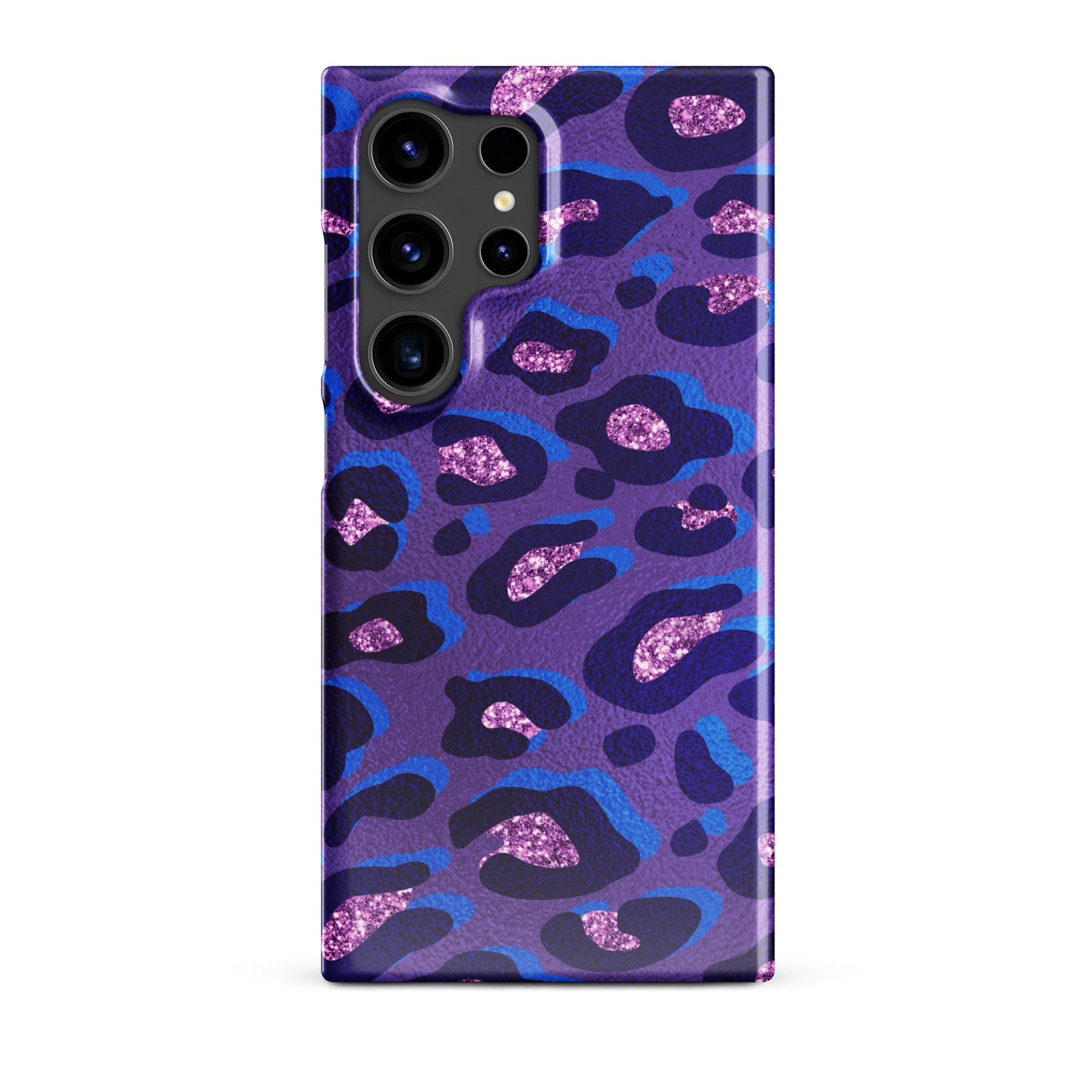 Purple Leopard Snap case for Samsung®