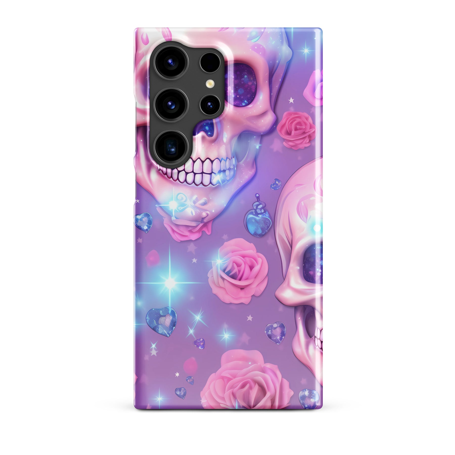 Pink Skull Snap case for Samsung®