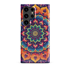 Purple Mandela Snap case for Samsung®