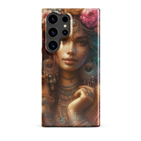 Whimsical Face Snap case for Samsung®